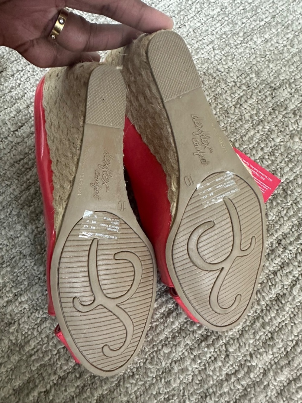 Open toe shoes - Picture 3 of 3